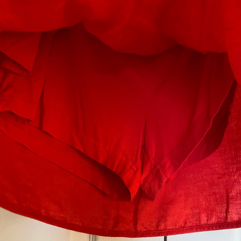 Red stretch skort - Picture 4 of 4